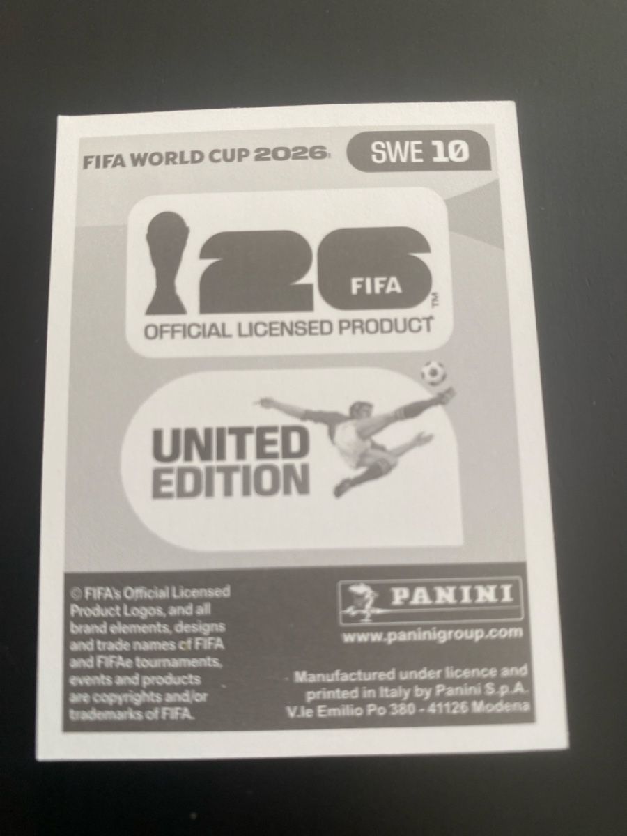 Panini Cartes à collectionner: PANINI SWE 10 – D'occasion à Baden par Dunkelheit 1