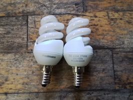 Paulmann Energiesparlampe 7 Watt 2700K warmweiss Lampe E14