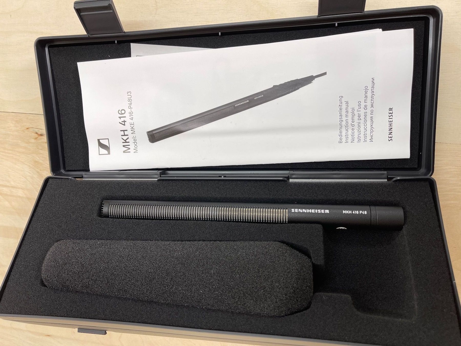 Mikrofone: Sennheiser MKH-416-P48U Richtmikrofon – Gebraucht aus Zürich von  1