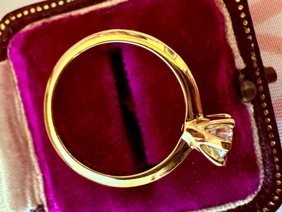 Ringe: Bague Solitaire moissanite – Neu und originalverpackt aus St-Maurice von Sandrinette123 1