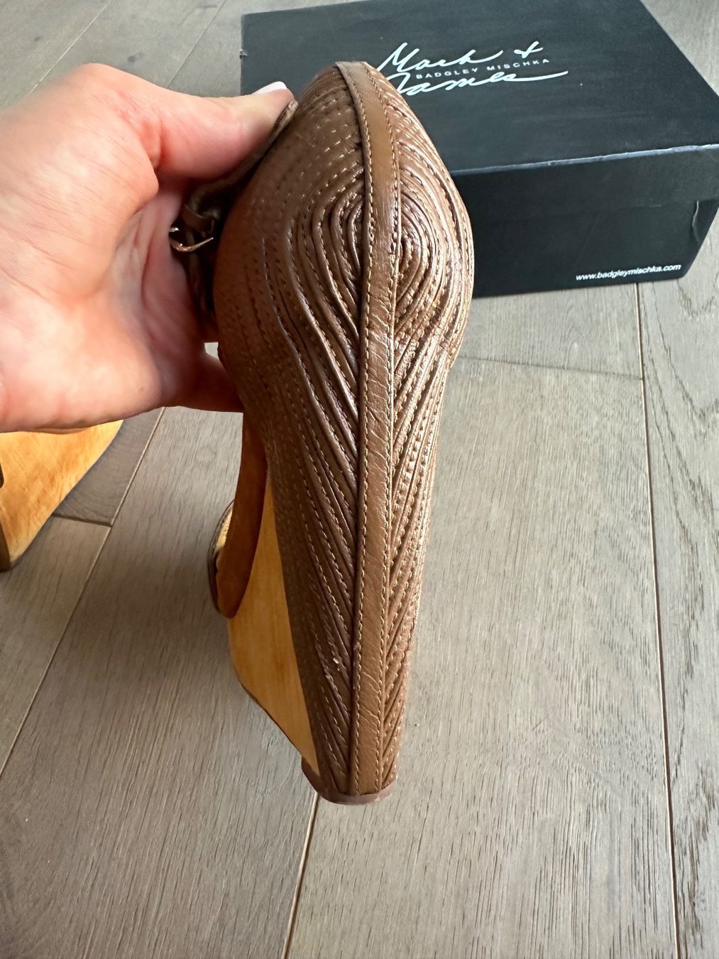 Scarpe da donna: Badgley Mischka leather Sandal, – Usato da Zug venduto da Nat.yushkevich 2