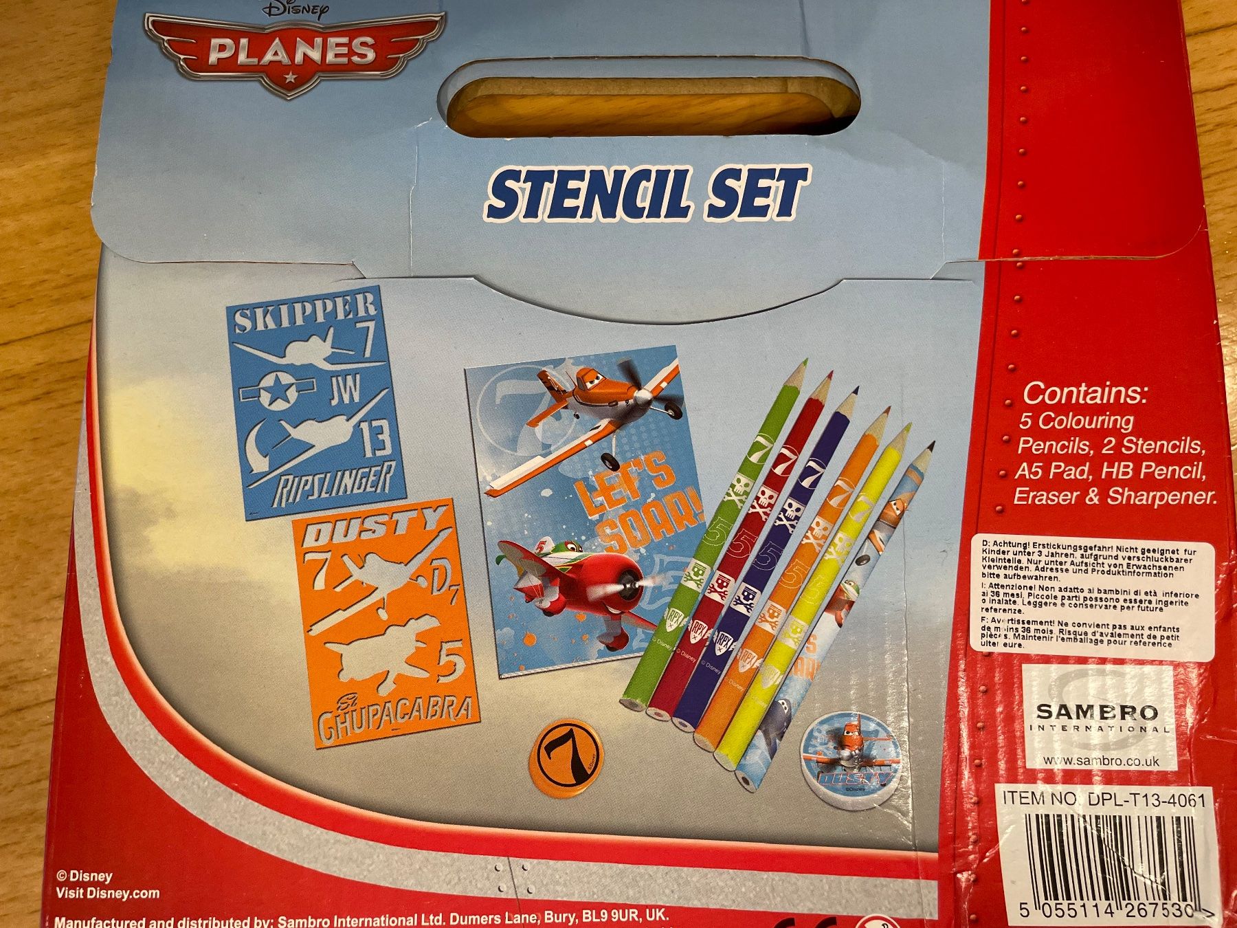 Sciablone: Disney Planes Schablonen-Set – Nuovo (secondo la descrizione) da Seengen venduto da swossi 2