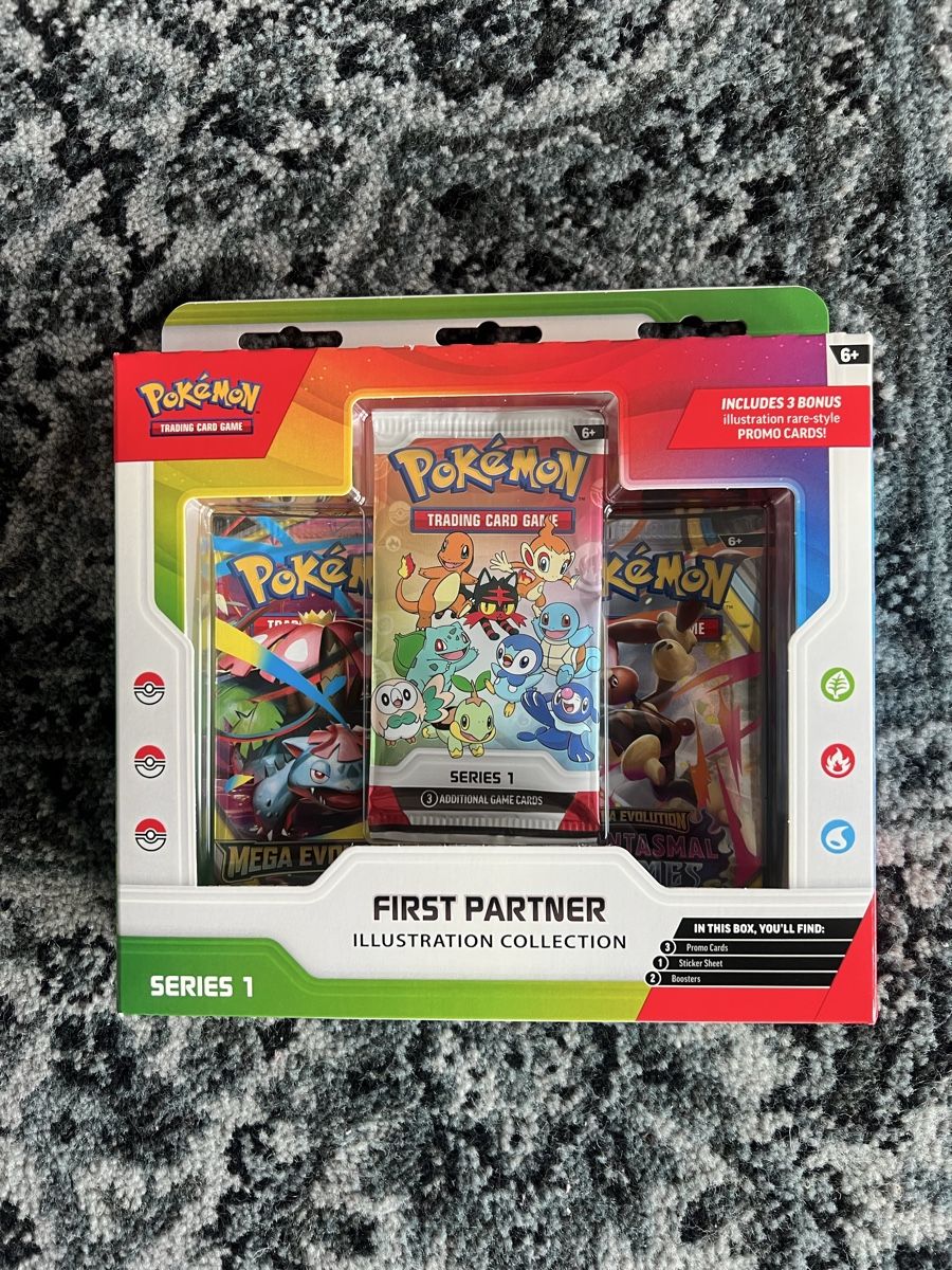 Pokemon First Partner Illustration Collection Series 1 EN (Neu und ...