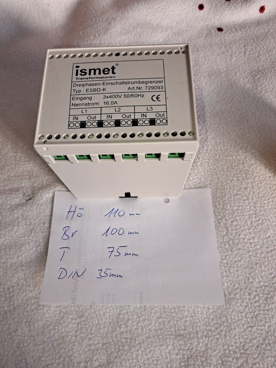 Elektronikbauteile: Ismet Einschaltstrombegrenzer ESBD-K gebraucht – Gebraucht aus Sargans von Bomp 5