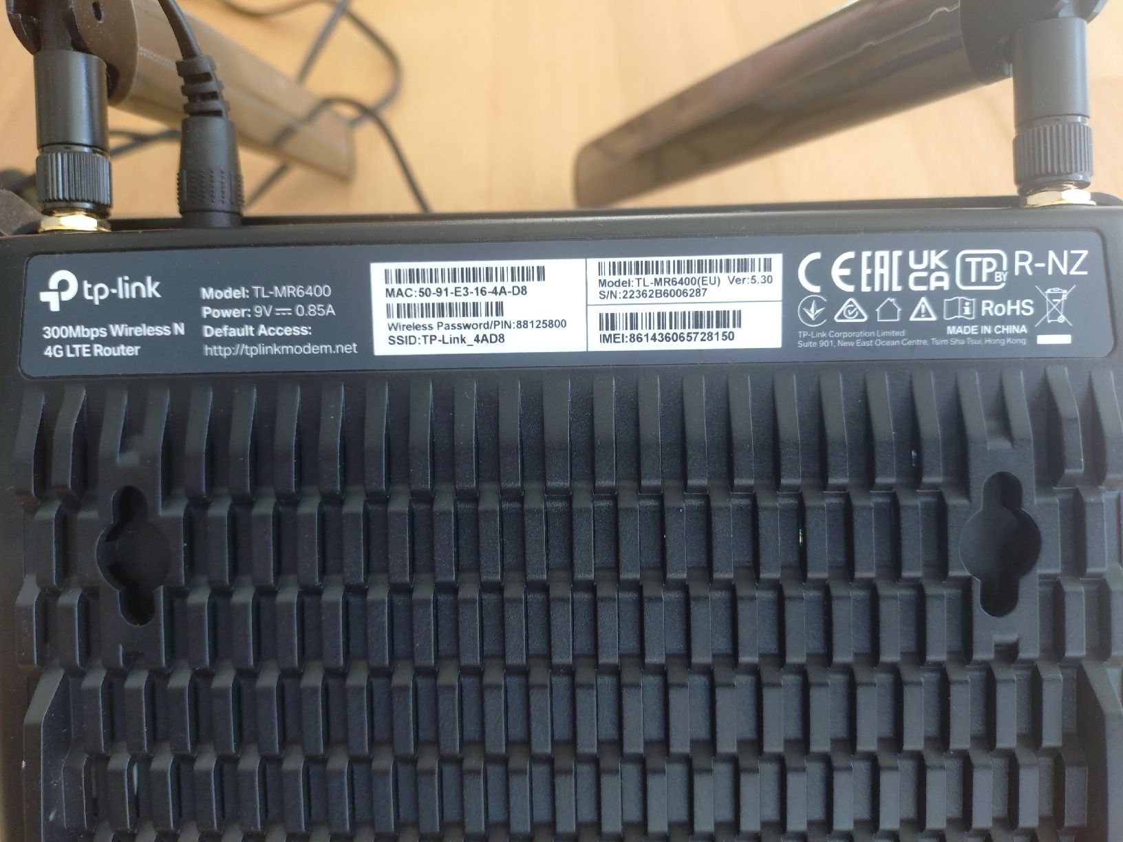 TP-Link Archer MR6400 4G LTE Router (Neu (gemäss Beschreibung)) in ...