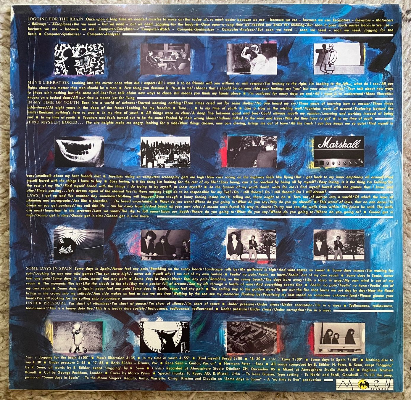 Vinyles: Sisyphos - Under Pressure LP 1986 NEU – Neuf (Voir description) à Forch par xtcpiemont 1