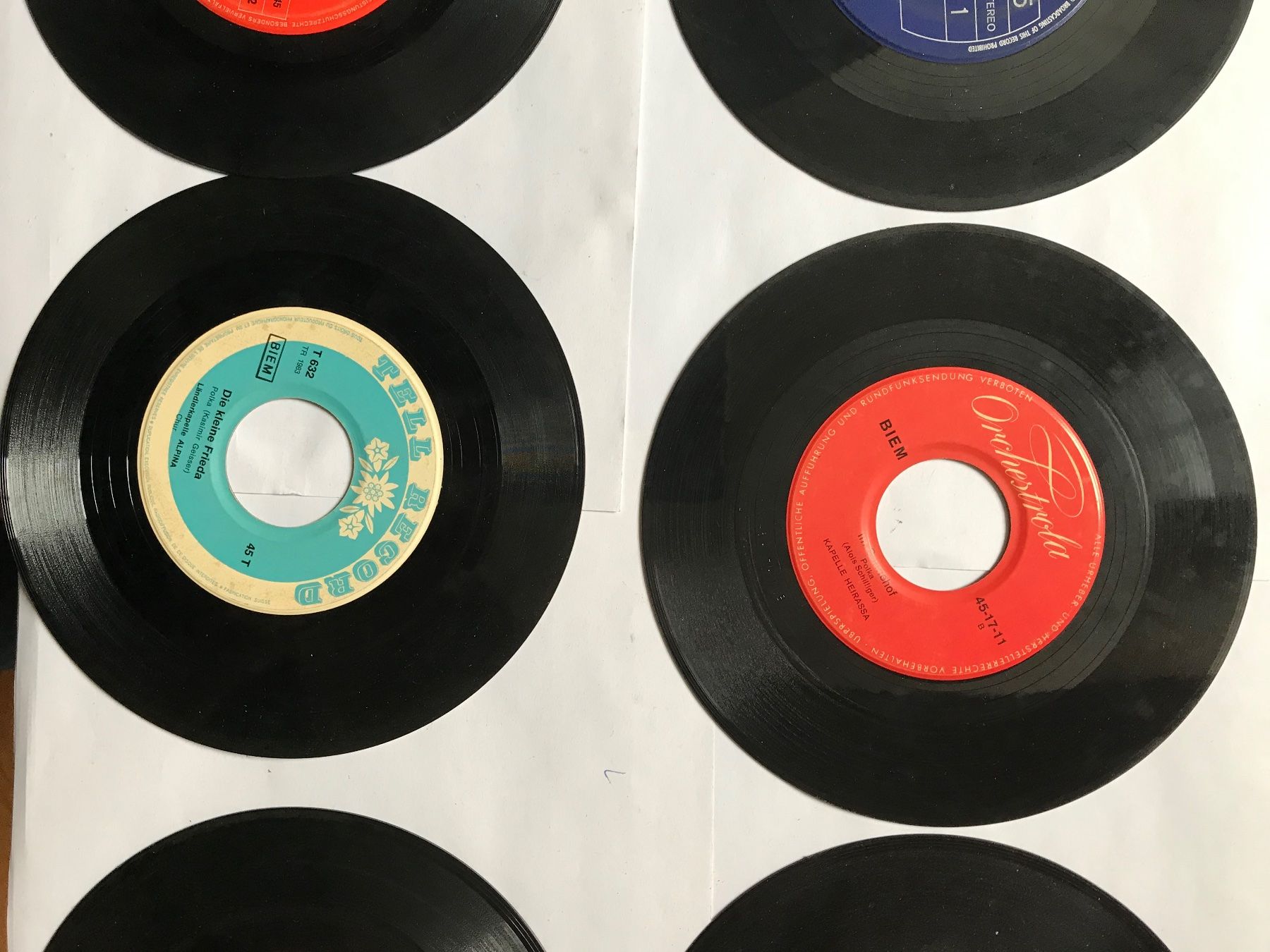 Dischi in vinile: single set nr. 25, verschiedene interpreten – Usato da liestal venduto da makai05 2