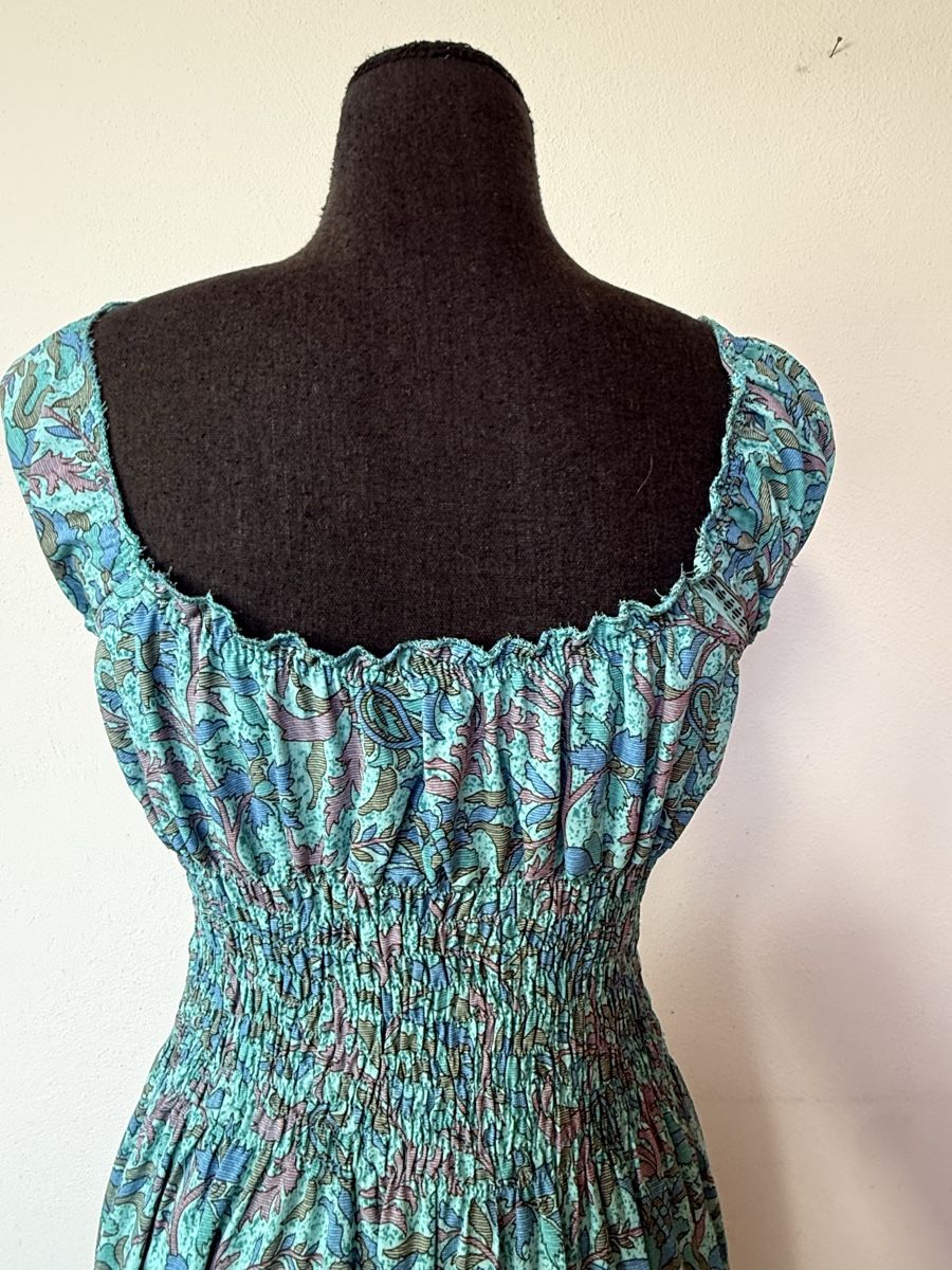 Kleider: Boho Maxistufenkleid mit Seide – Neu (gemäss Beschreibung) aus Sigriswil von ck56 3