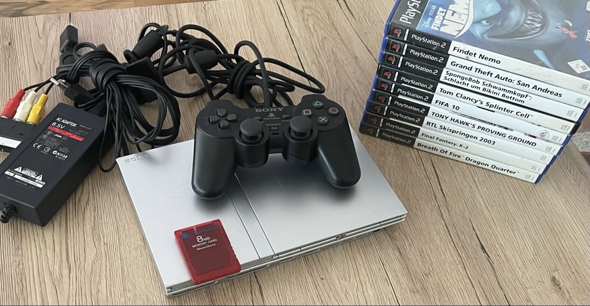 Sony Konsolen: PLAYSTATION 2 SLIM – Gebraucht aus Plons von wartauchris