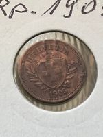 1 Rp. 1905 mit Randfehler