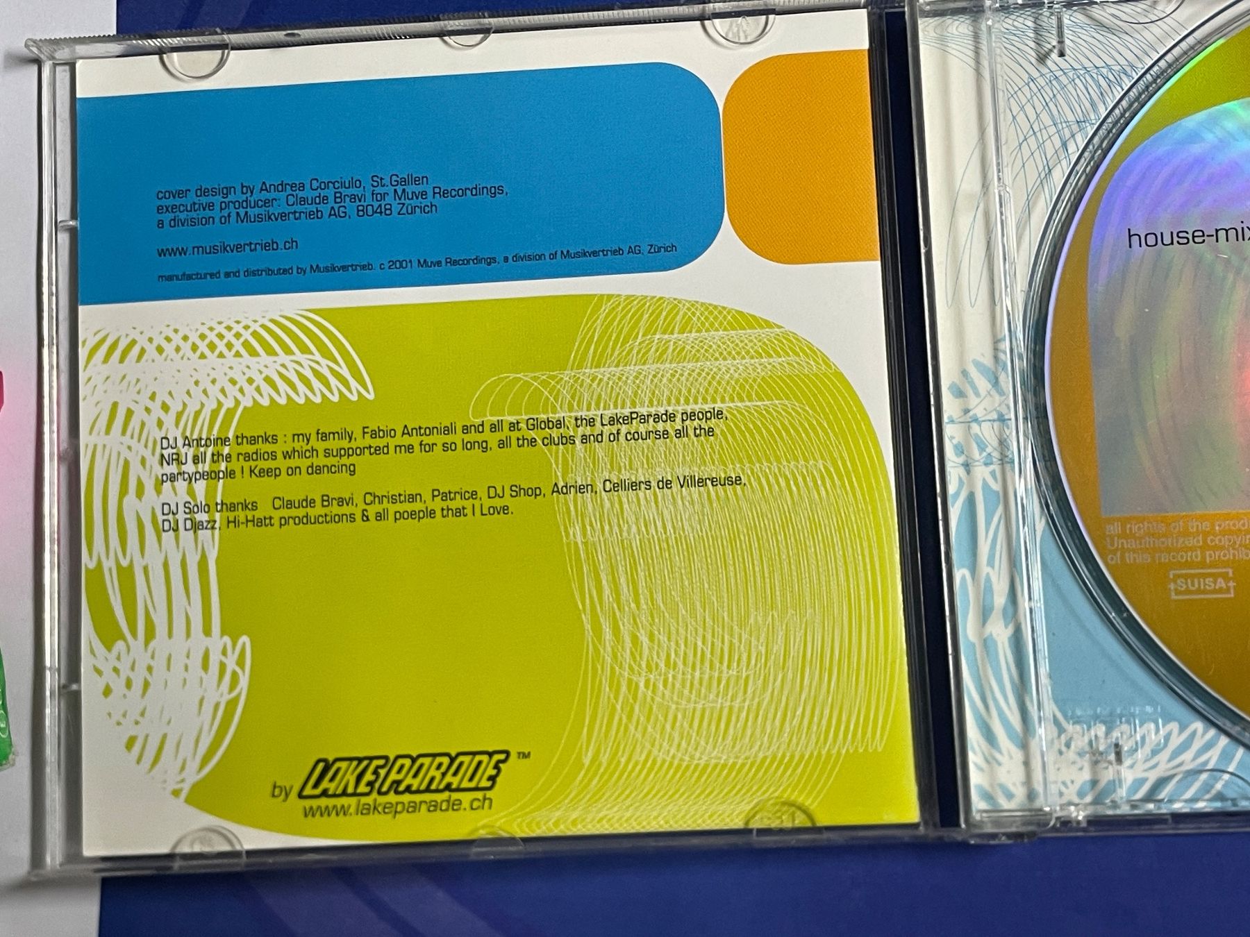 CD: DJ Antoine - Lake Parade – Usato da Muri b. Bern venduto da AdidasCollector 2