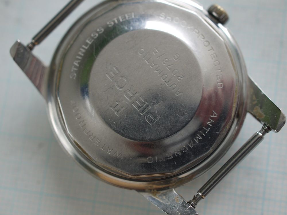 Pierce Swiss Automatic 35mm 25 Jewels Cal.2452 funktioniert (Gebraucht ...