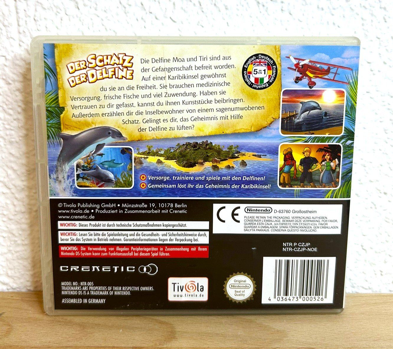 Nintendo Giochi: Der Schatz der Delfine Nintendo DS – Usato da St. Gallen venduto da bubblybee 2
