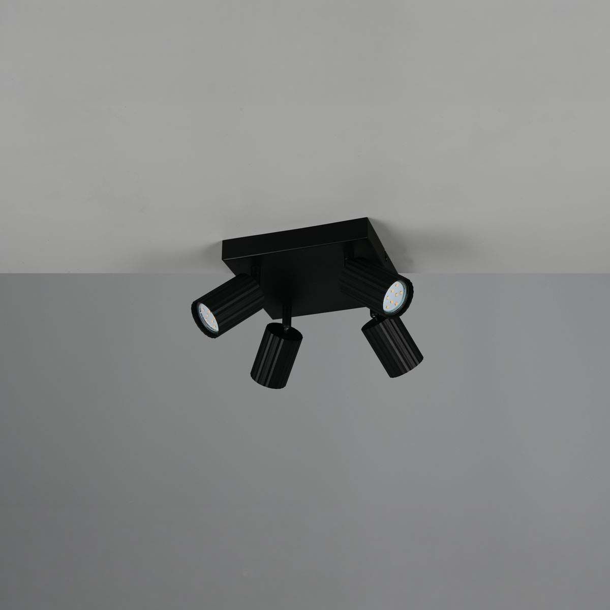 Lampade: Strahler, 4er, Schwarz, 20 cm x 20 cm – Nuovo (secondo la descrizione) da Kreuzlingen venduto da Smart-Light 2