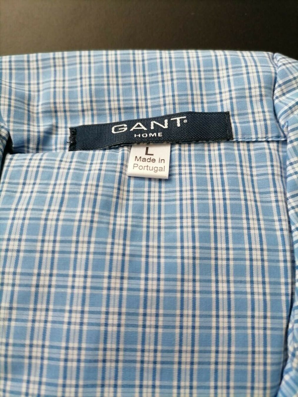Pyjamas: Gant Home Hampton Check Pigeon Pyjama XL – Neu und originalverpackt aus Münchenstein von baselina 1