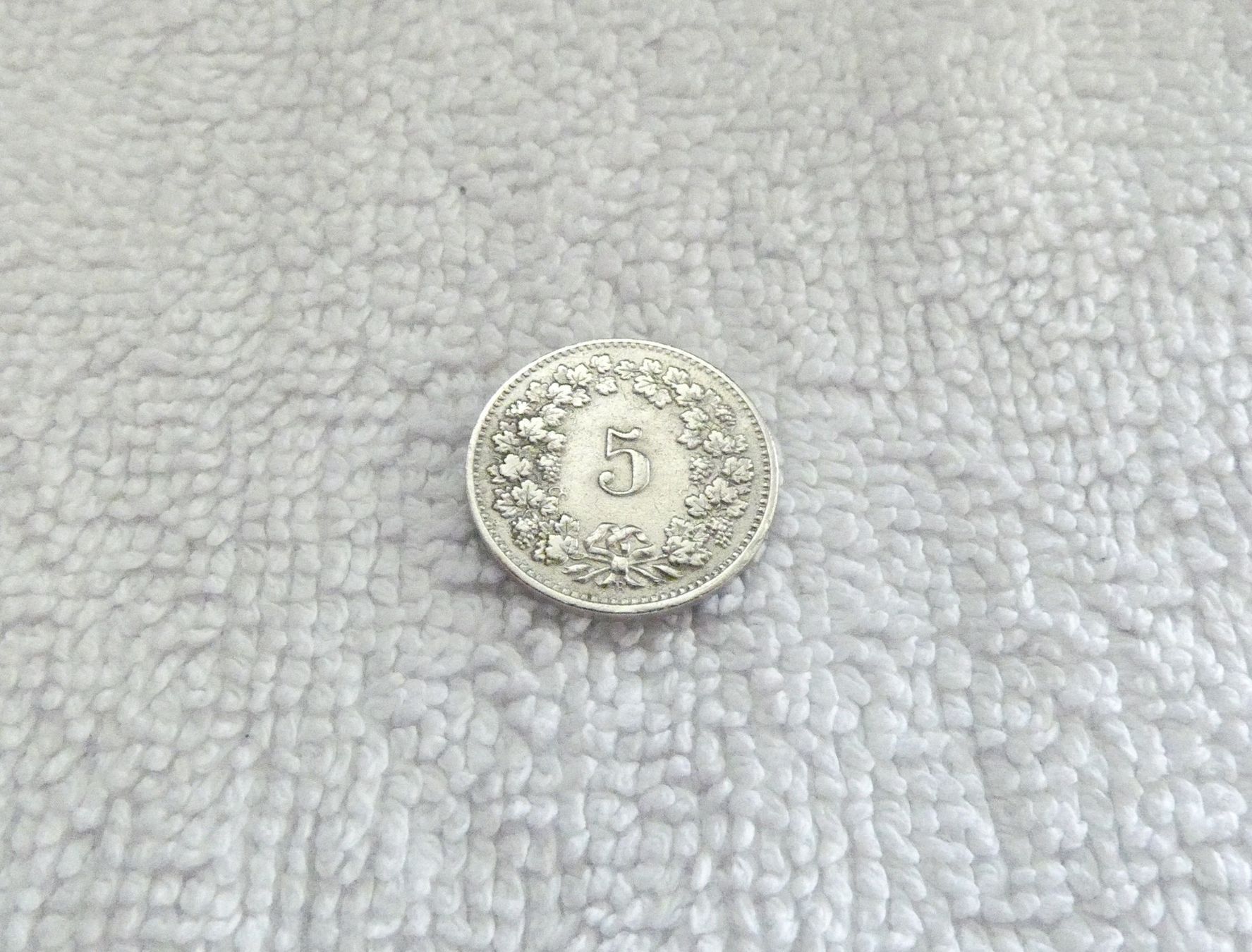 Tutti le monete: 5 centimes/rappen 1898 – Usato da Nyon venduto da Ilmi09 1