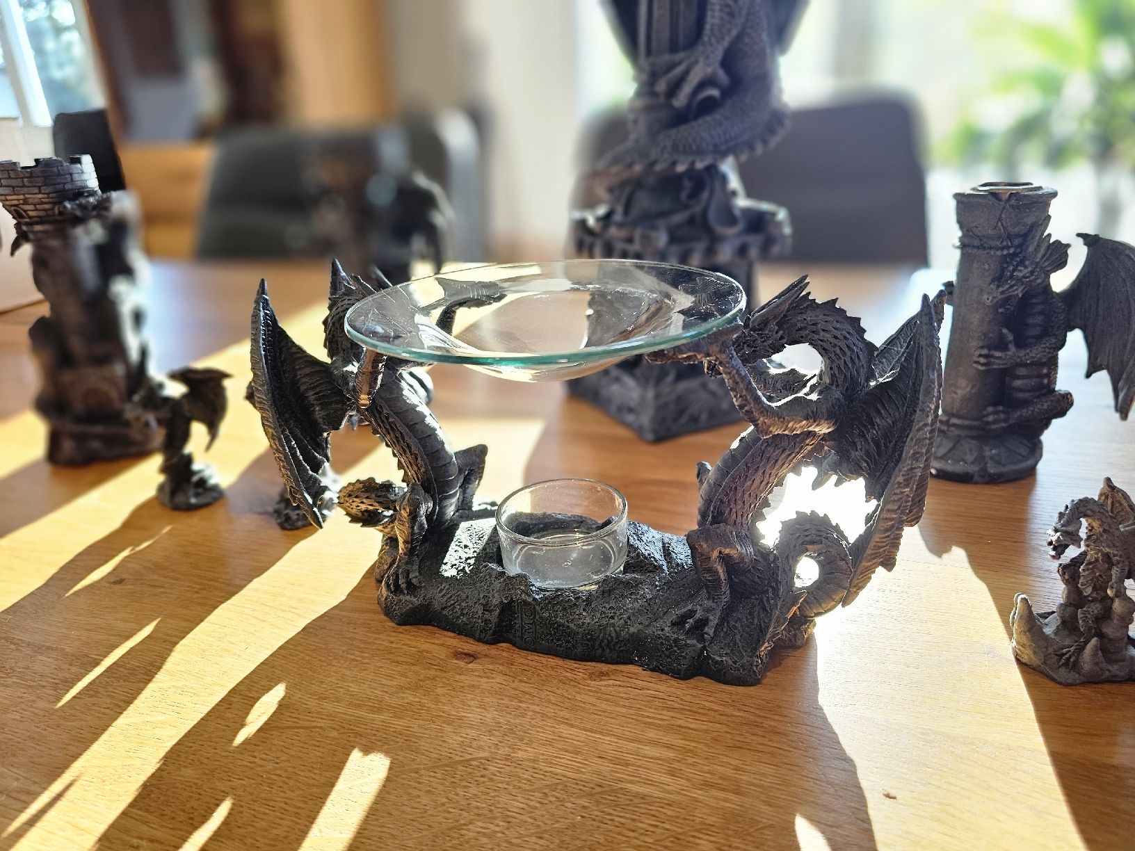 Figuren: Drachen Kerzenhalter und Figuren – Gebraucht aus Möhlin von RoySchneider 1