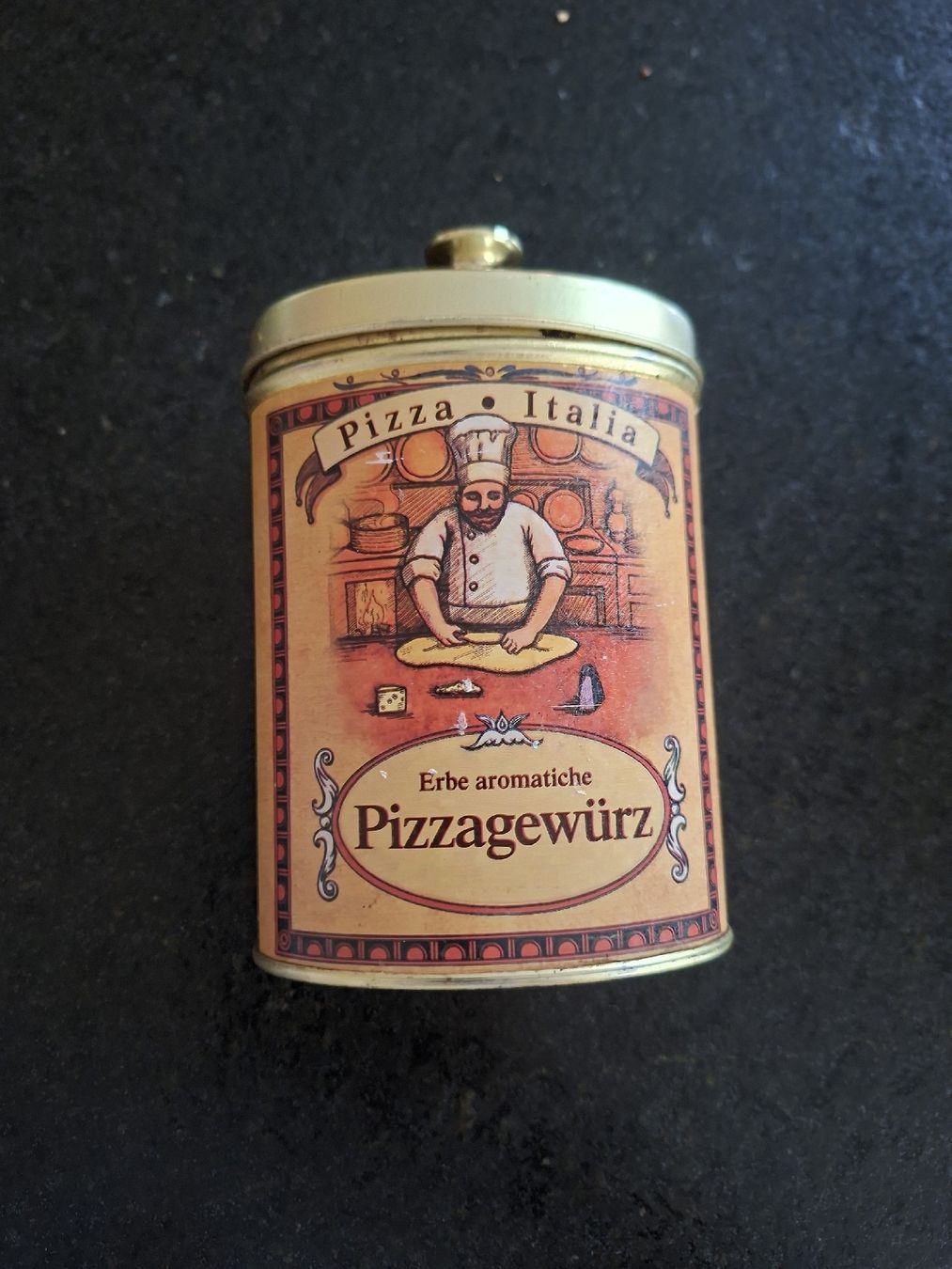 Contenitori & Simili: vintage Gewürzdose Pizza – Usato da Meinisberg venduto da MartinaM1972 2