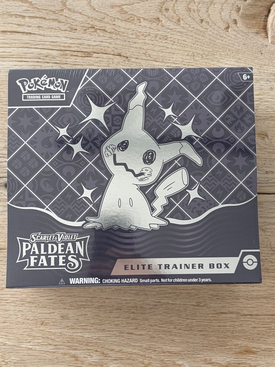 Pokémon Carte collezionabili: Paldean Fates ETB – Nuovo e nell'imballaggio originale da Hettlingen venduto da SanCor7206