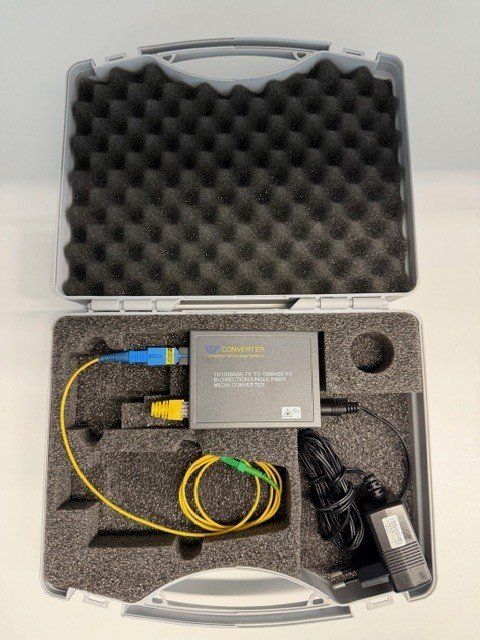 Misurare: FTTH Point2Point Link-Tester – Usato da Rotkreuz venduto da mesomatic