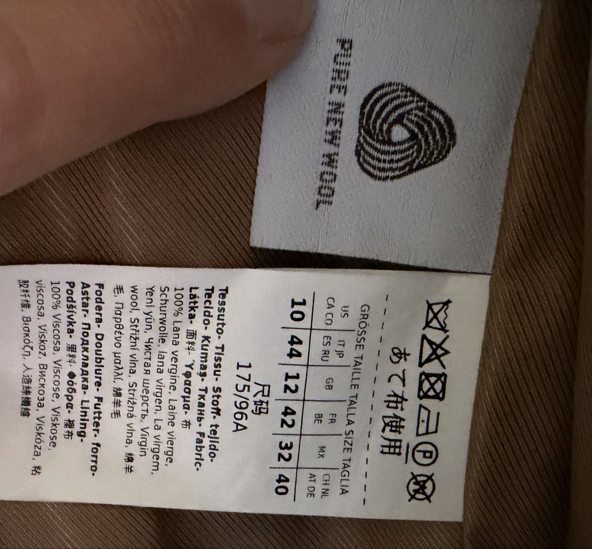 Max Mara Cappotti: Max Mara Mantel aus Wolle – Nuovo (secondo la descrizione) da Wolfwil venduto da deb_w6cr 4