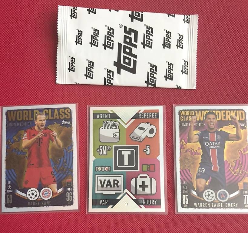 Sammelbilder & Trading cards: Cartes Topps Match Attax limited Harry Kane  – Gebraucht aus Meyrin von ton_p9fm