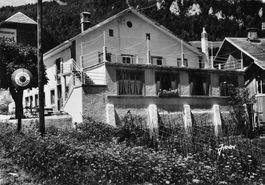 Goumois, Hotel Senn, Grenze Frankreich - Schweiz