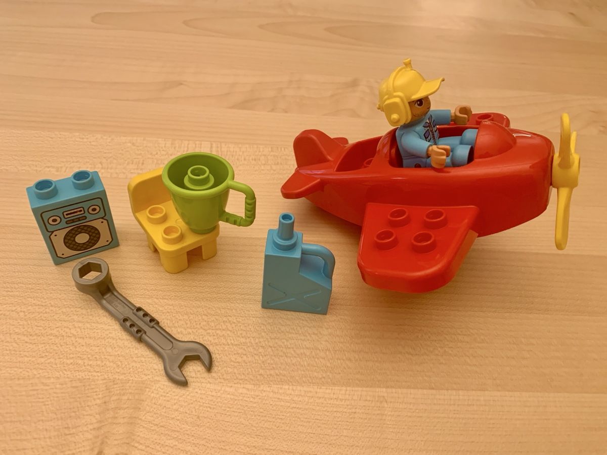 Jouets: Duplo Lego Flugzeug – D'occasion à Burgdorf par kunterbunts01 2