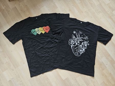2 Baumwolle T-Shirts M