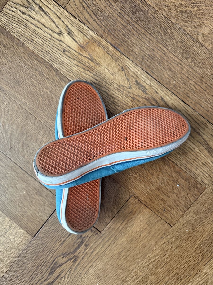 Vans Scarpe da donna: Vans Sneaker blau-orange – Usato da Zürich venduto da nakasch 1