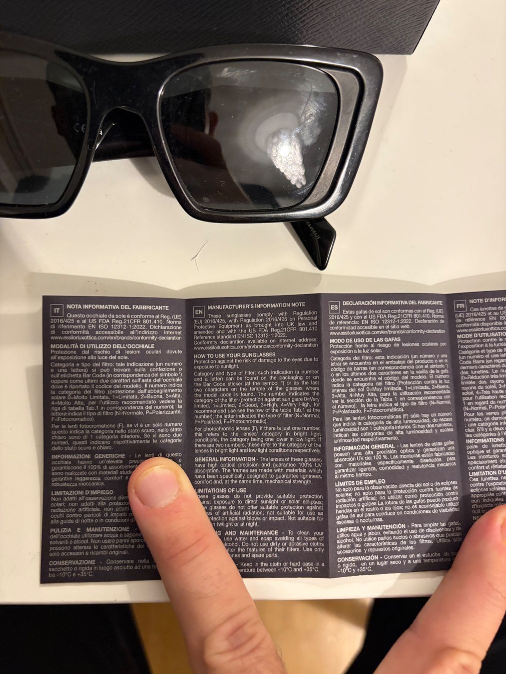 Prada Occhiali & Lenti: Prada Sonnenbrille mit Box! – Nuovo (secondo la descrizione) da Herisau venduto da ogkosta 6