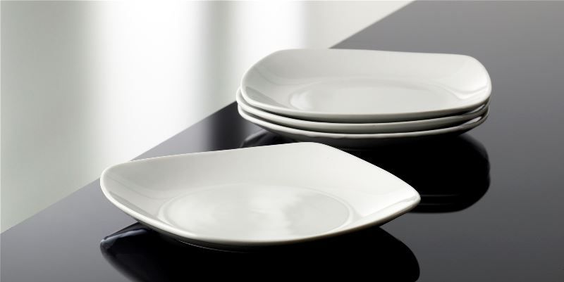 Piatti: BISTRO SQUARE WH 4Stk. Teller 19cm Desse – Nuovo e nell'imballaggio originale da Wettingen venduto da kochshop 1