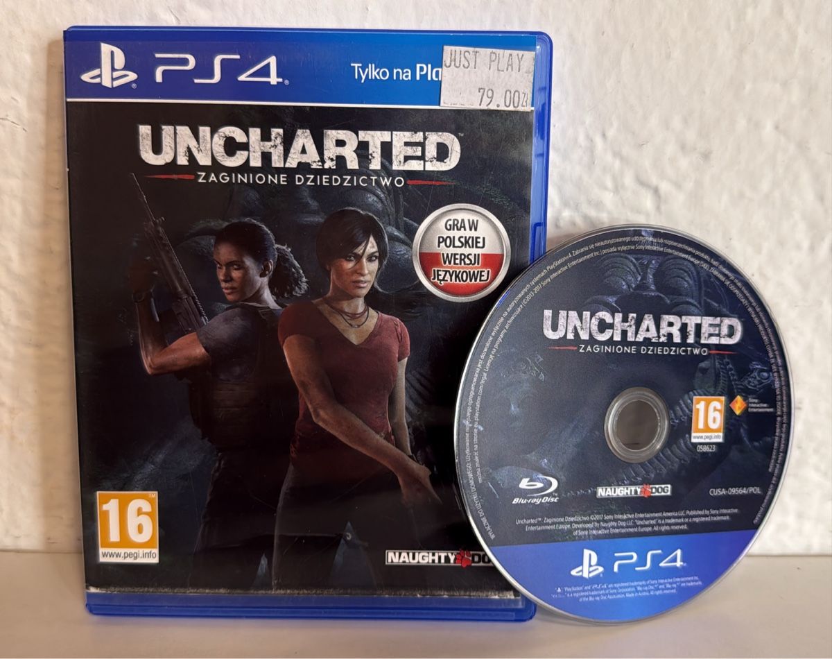 Sony Spiele: Uncharted PS4/PS5 Spiel Disc and Case – Gebraucht aus Ehrendingen von bubulence