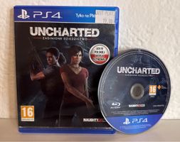 Uncharted PS4/PS5 Spiel Disc and Case