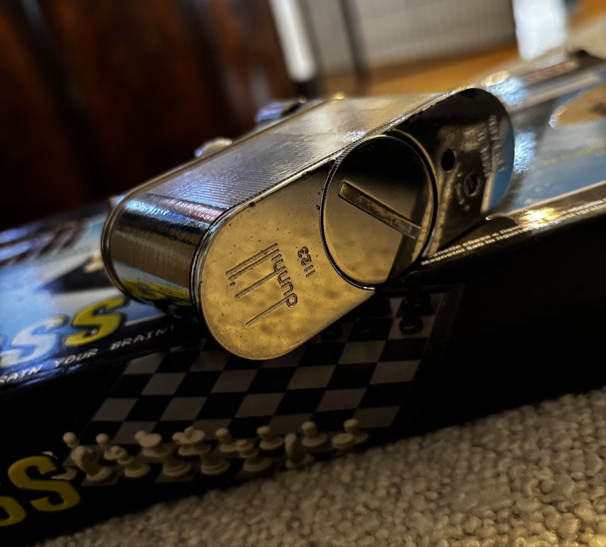 Dunhill Accendini: Dunhill gross Tisch Lighter – Usato da Wädenswil venduto da Milan1977 4