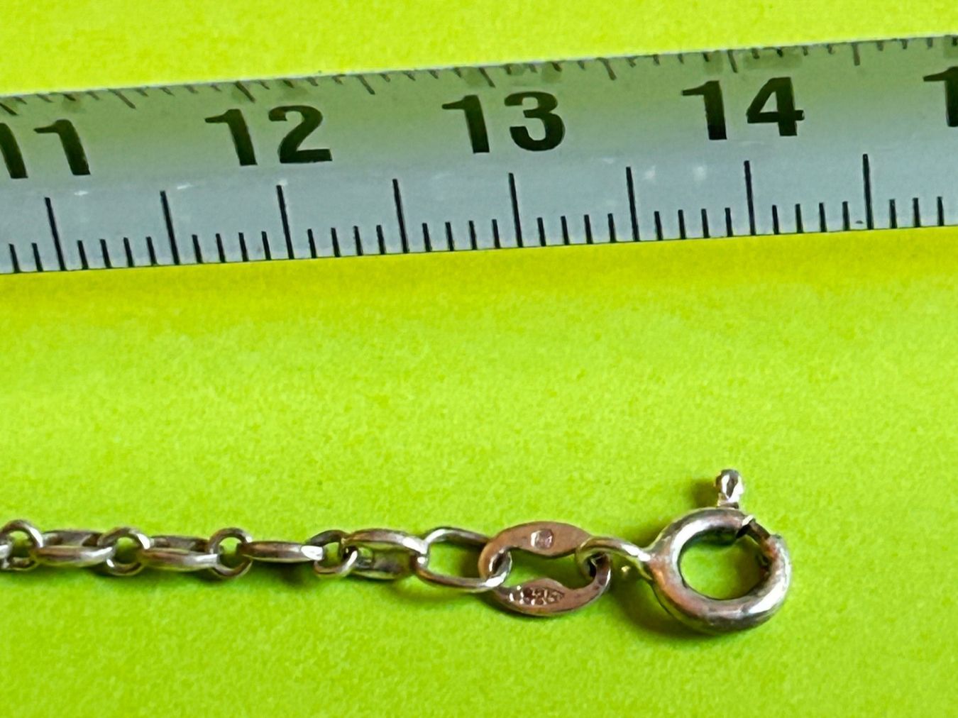 Bracciali & Braccialetti: Silber Kinderarmband mit Gravurplatte – Usato da Dittingen venduto da Bijoubelle 1