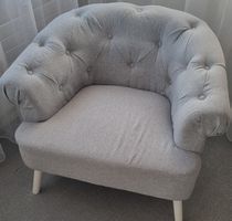 Eleganter Ohrensessel mit Knopfleiste - sehr guter Zustand!