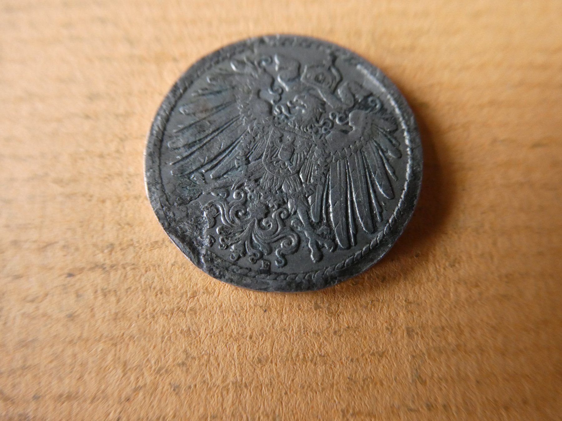Toutes les monnaies: Dt. Reich 1909 E,  5 Pfennig – D'occasion à Hinterforst par Rohusri 1