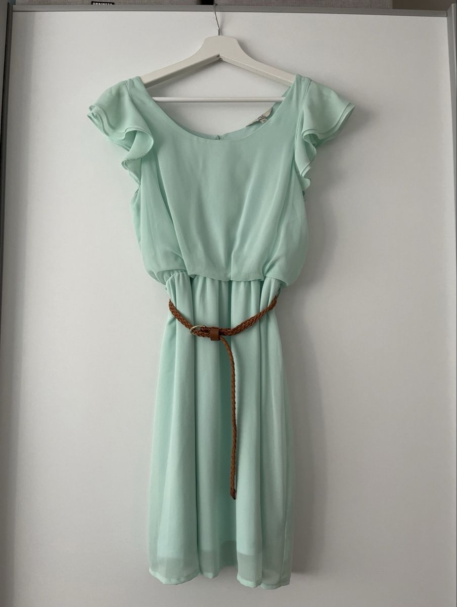 C&A Vestiti: Mintgrünes Sommerkleid – Usato da Gränichen venduto da gerr95ch