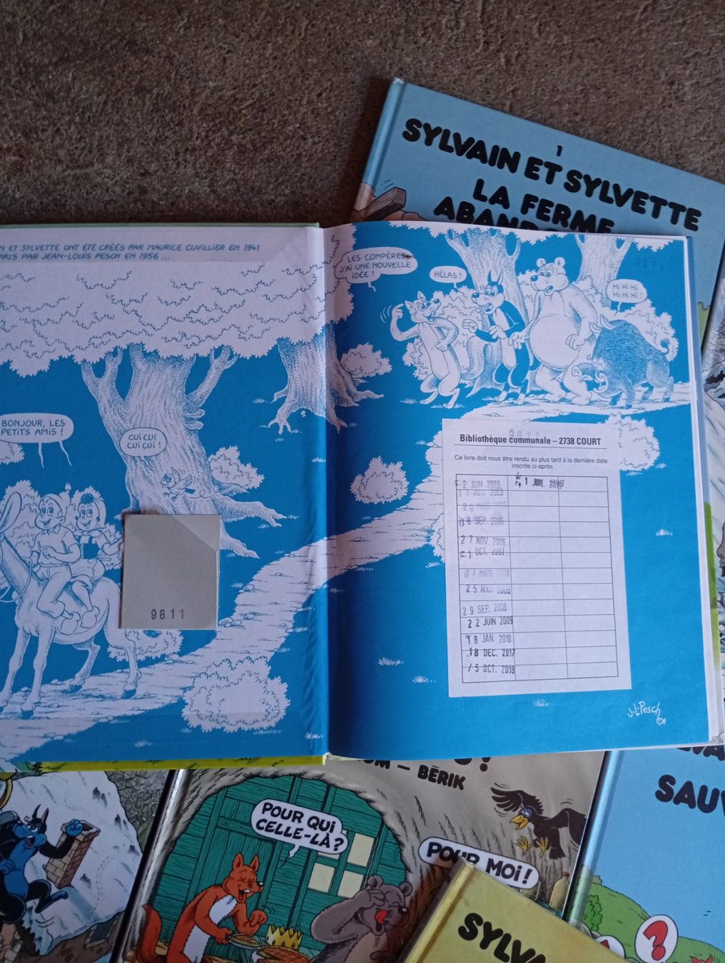 Fumetti: Lot 10X BD Sylvain et Sylvette – Usato da Perrefitte venduto da 36B 3