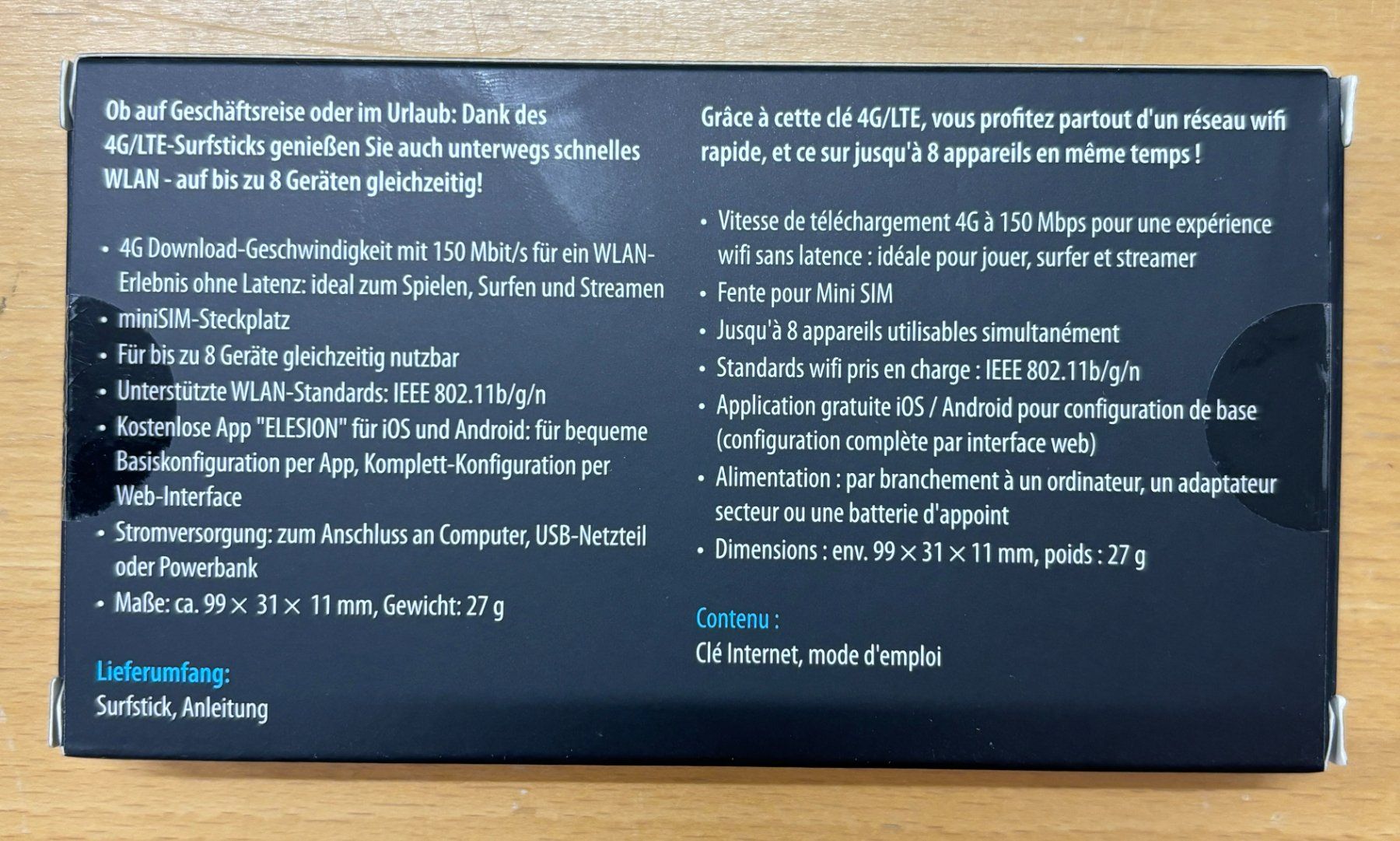 Modem & Router: Simvalley 4G / LTE Surfstick – Nuovo e nell'imballaggio originale da Geroldswil venduto da Kuale 2
