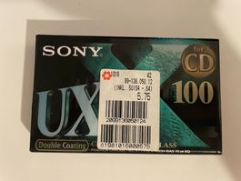 Cassette audio vierges Sony UX-S Chrome Super Class 100