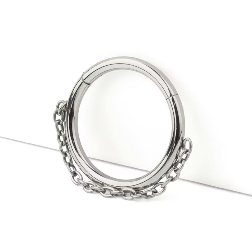 Gioielli per piercing: 2x Scharnierring mit Kette Bodymod Piercingschmuck – Nuovo (secondo la descrizione) da Ballwil venduto da Mirjam789