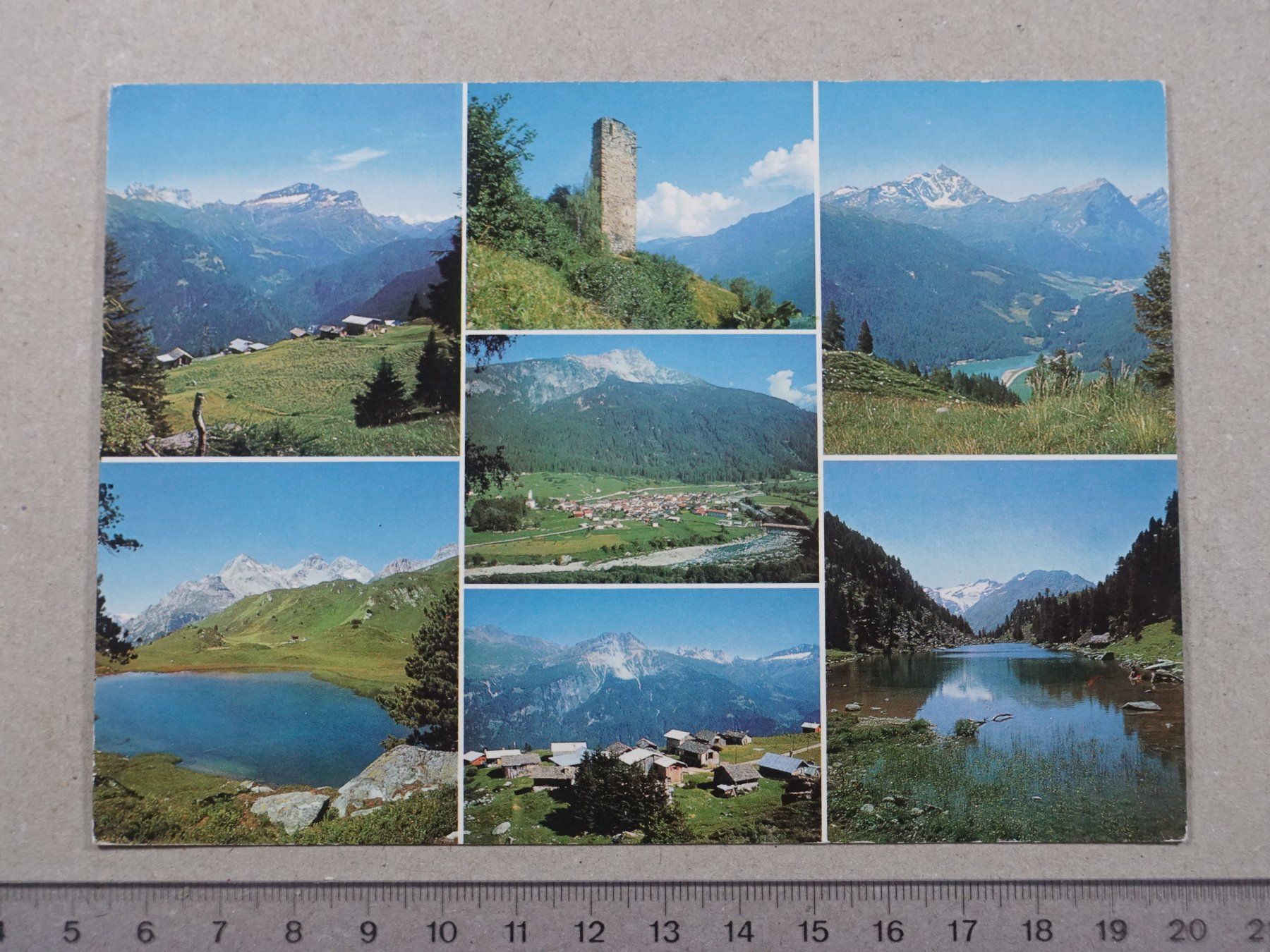 Cartoline postali: Andeer, Schams GR, Lai da Vons – Usato da Lenzburg venduto da fh1