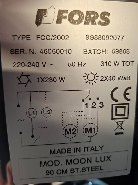 Cappe di aspirazione: Dampfabzug Wandhaube – Usato da Rohrbach venduto da holzx 2