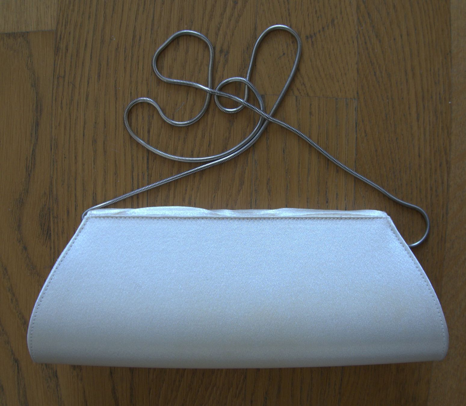 Borse da donna: Clutch, Brauttasche, Abendtasche cremefarbig, Satin – Usato da Rheinfelden venduto da bigi0956 1