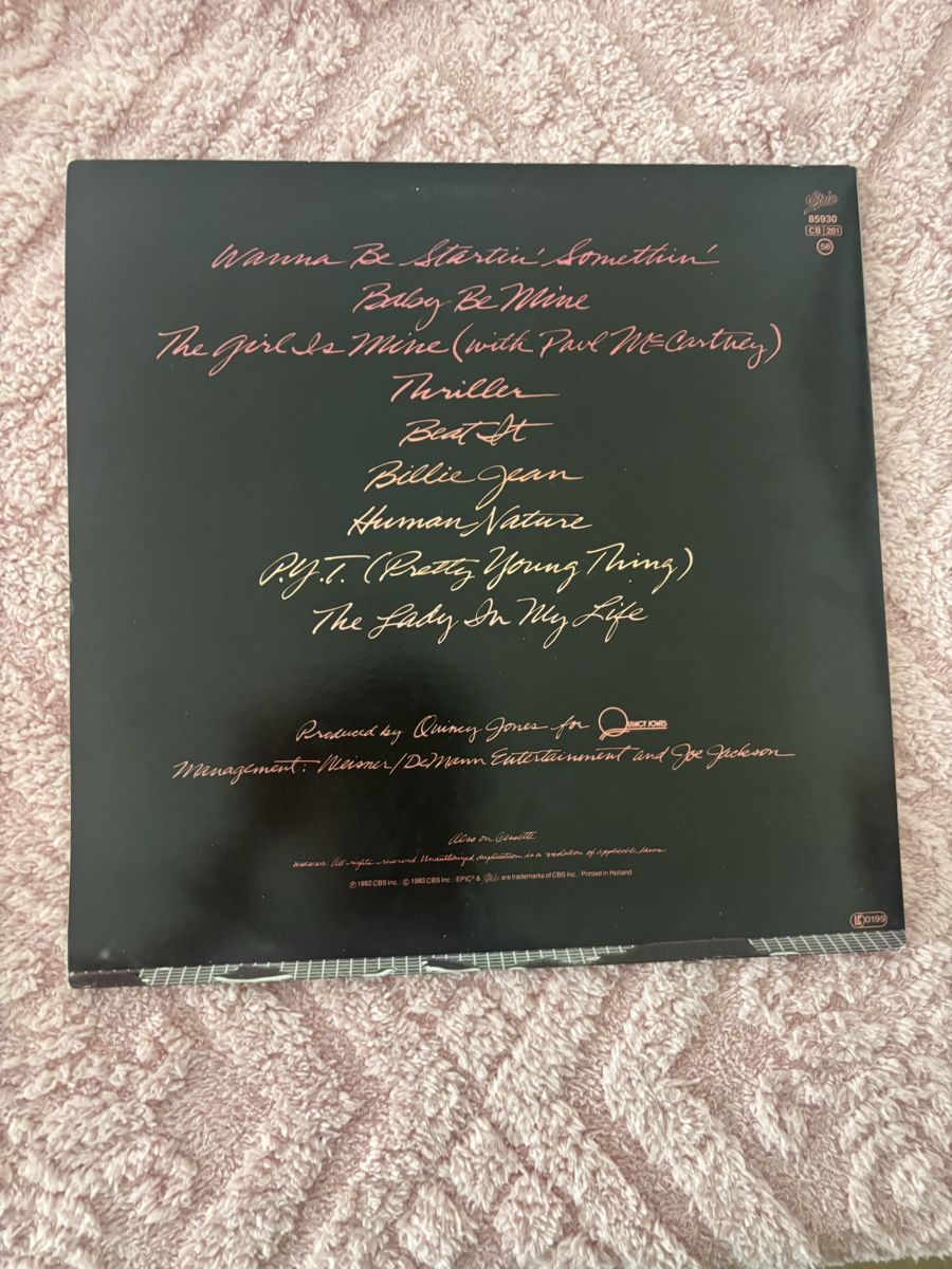 Dischi in vinile: Vinyle de Micheal Jackson  – Nuovo (secondo la descrizione) da Orbe venduto da car_8grw 2