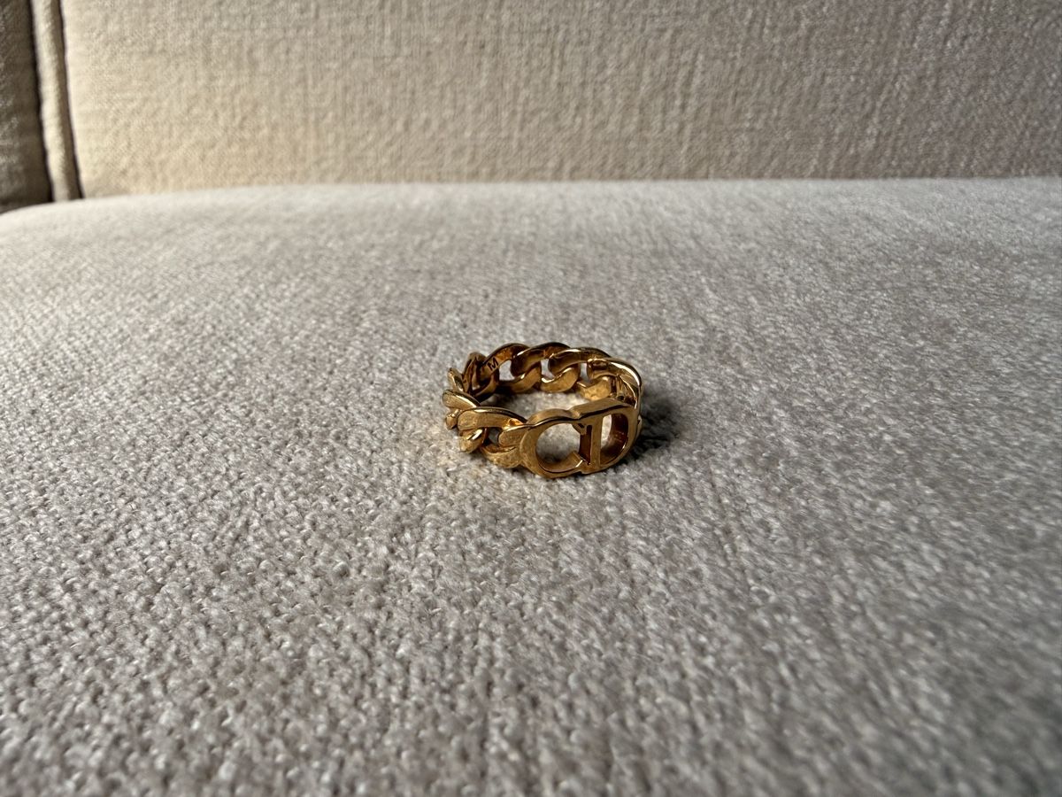 Dior Anelli: Dior Ring (vergoldet) – Usato da Hölstein venduto da leoritav