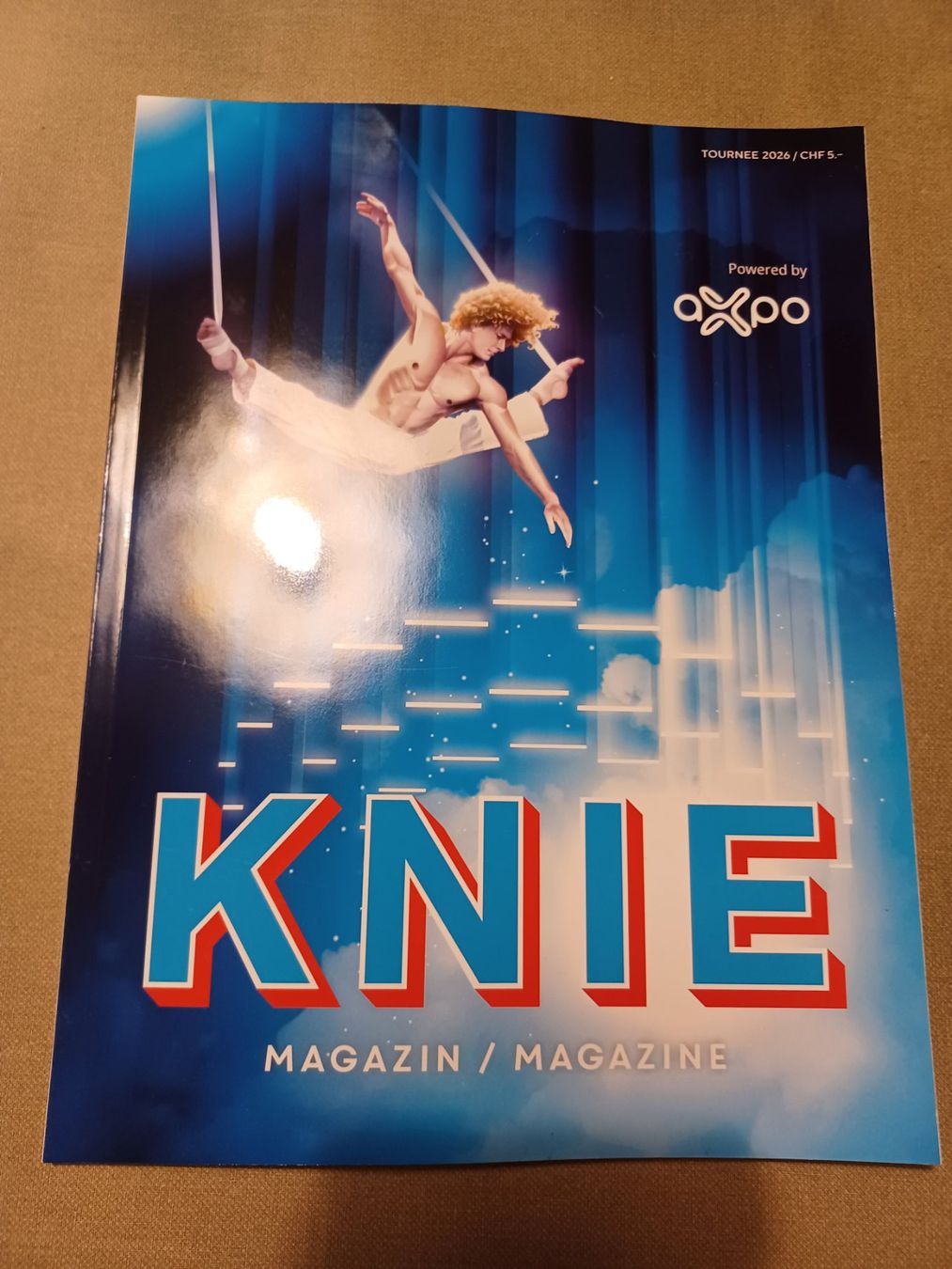 Riviste & Magazine: KNIE Magazin 2026 ab 3.-Fr. – Nuovo (secondo la descrizione) da Egnach venduto da The_black_shadow