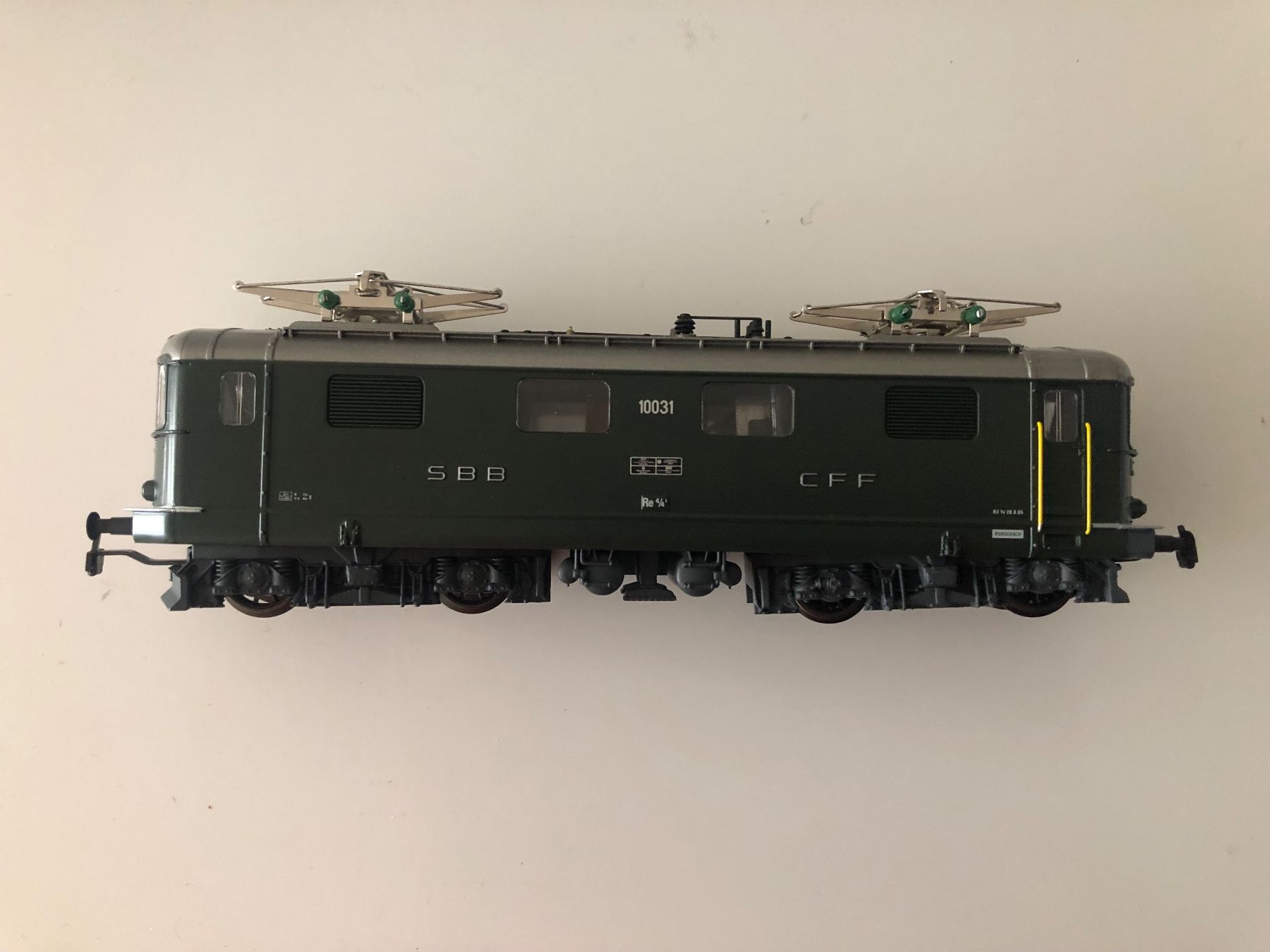 Hag Modellini di ferrovie: Hag Lok 221 wie neu – Usato da Ostermundigen venduto da Garmin03 3